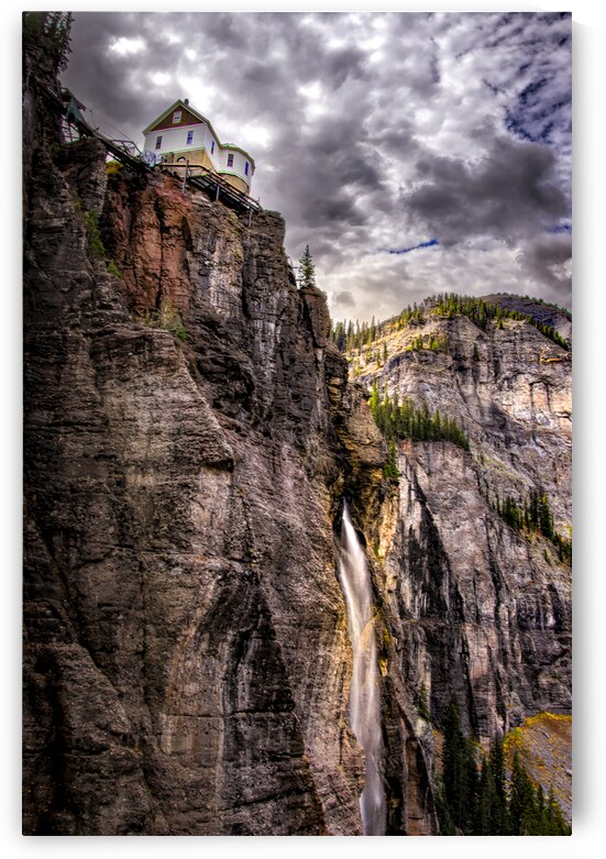 Bridal Veil Falls Hydroelectric Power Plant by Norma Brandsberg Photography