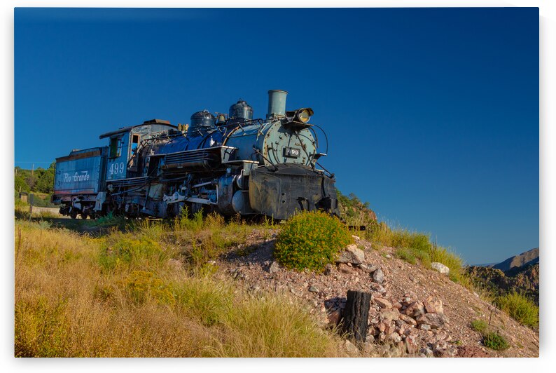 Rio Grande Engine  499 by Norma Brandsberg Photography
