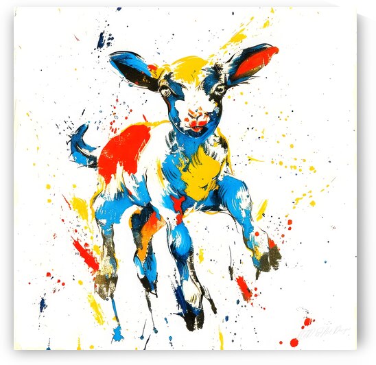 Baby Kid Goat - Kid Of Goat by SykArt Designs