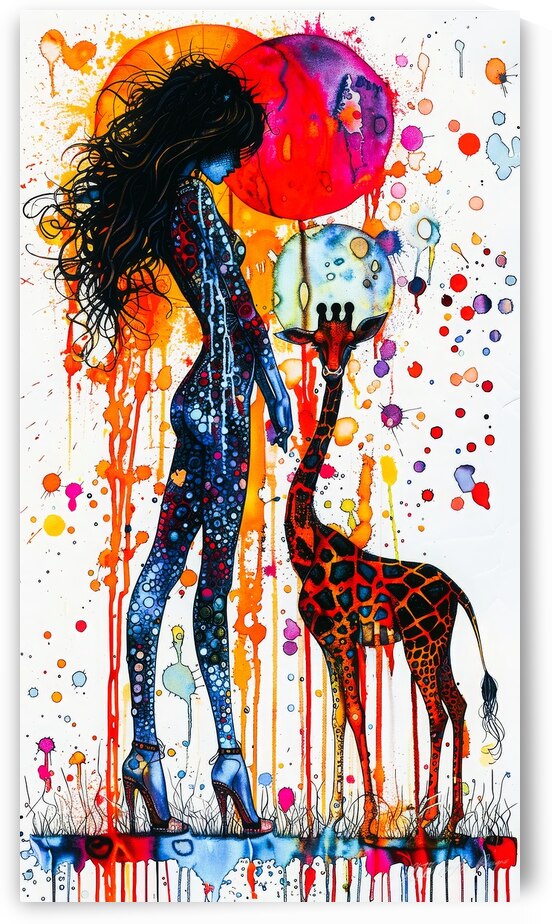 Pet Giraffe Model 3 - Short Giraffe by SykArt Designs