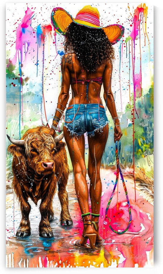 Pet Bull Model 4 - Dwarf Bull by SykArt Designs