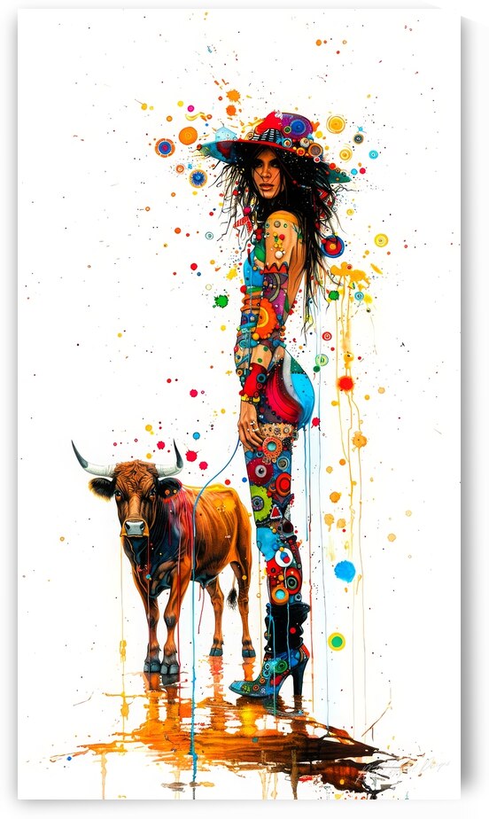 Pet Bull Model 7 - Bovine Boss by SykArt Designs