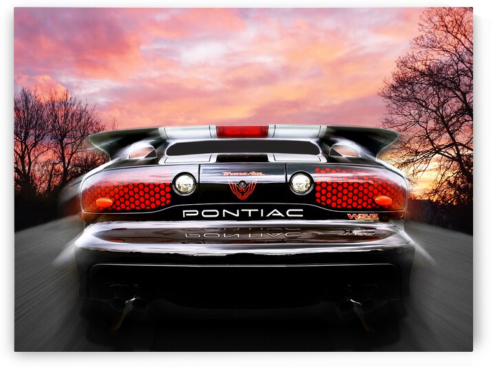 Pontiac Trans Am Rear Lights by Gill Billington