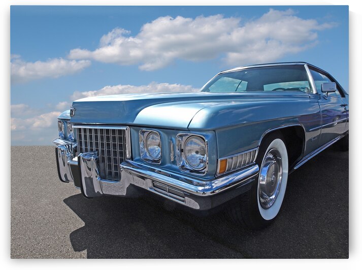 Cadillac Coupe De Ville 1971 by Gill Billington