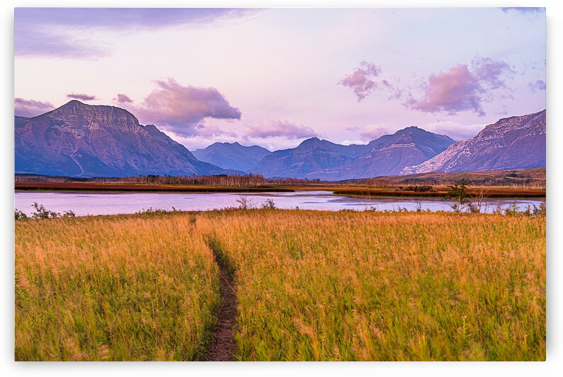 Waterton Lakes Trail by Geoffrey Prior