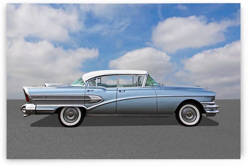 1958 Buick Roadmaster 75 by Gill Billington