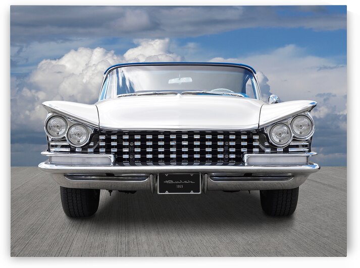 1959 Buick Grille and Headlights by Gill Billington