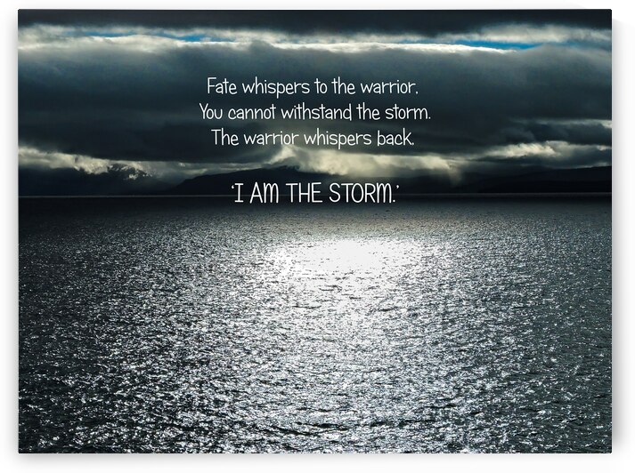 I am the Storm by Norma Brandsberg Photography