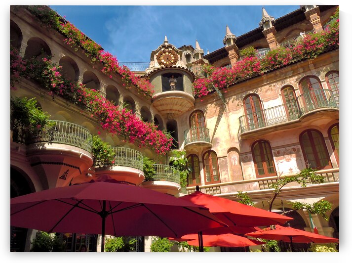 Riverside California Mission Inn Courtyard by Norma Brandsberg Photography