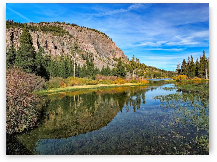 Eastern Sierra Tiny Lake Reflections by Norma Brandsberg Photography