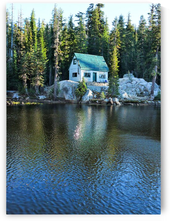 Sierra Fairy Cabin Pond by Norma Brandsberg Photography