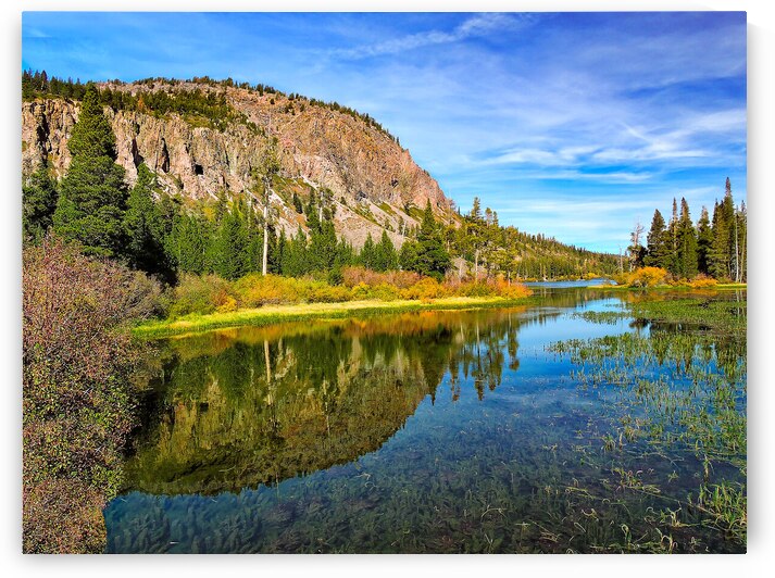Eastern Sierra Tiny Lake Reflections by Norma Brandsberg Photography