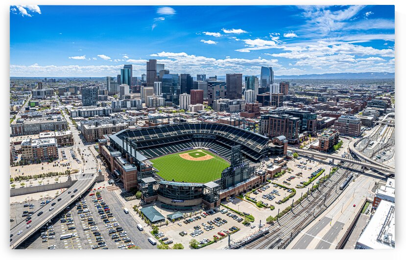 Denver Colorado Downtown 2 by David Cressman 
