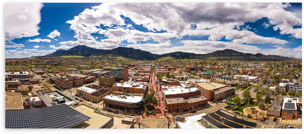 Boulder Colorado 2 by David Cressman 
