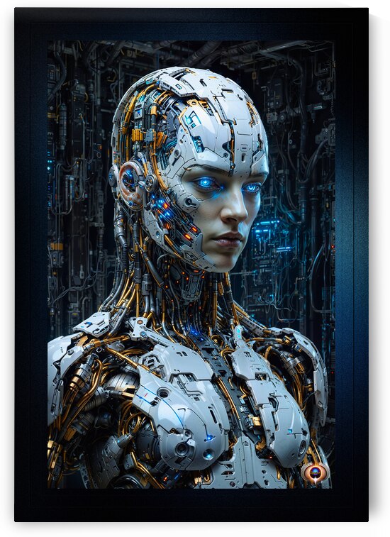 The Age Of The Cyborg Has Dawned Fascinating AI Concept Art by Xzendor7 by xzendor7