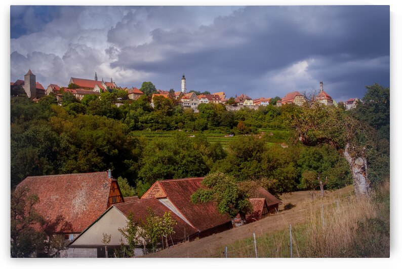 Rothenburg ob der Tauber Skyline by Norma Brandsberg Photography