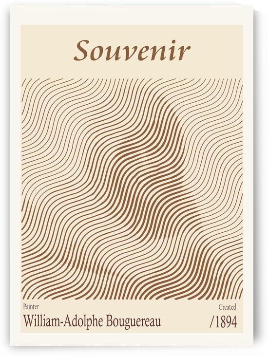 Souvenir – William-Adolphe Bouguereau 1894 by The Hypnotized Art