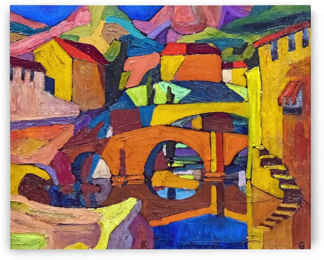 Cubist Village  by Row One Brand