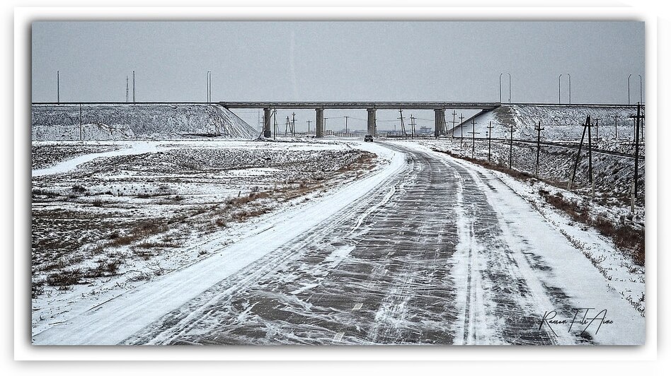 The way to Fili Hotel Kazakhstan by DomaraArtscape