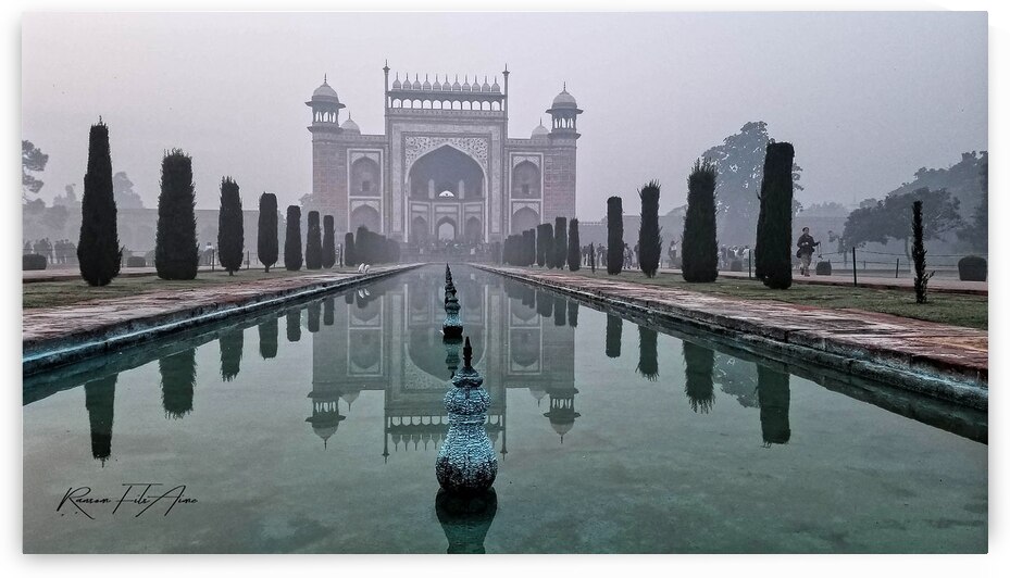 Gates of Taj mahal   by DomaraArtscape