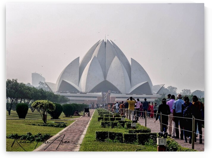 indian lotus temple   by DomaraArtscape