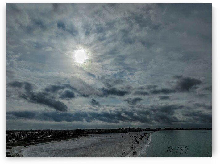 Siests Beach Sky  by DomaraArtscape