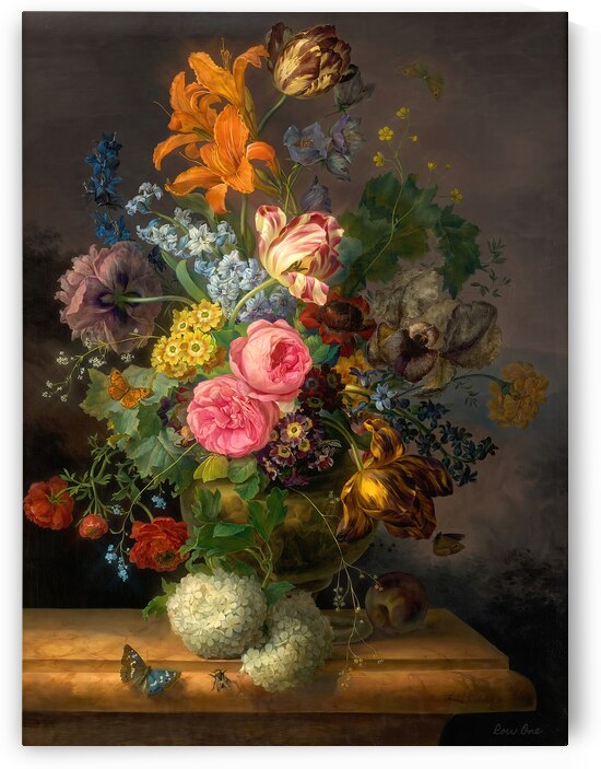 Blumenstuck by Franz Xaver Gruber  by Row One Brand