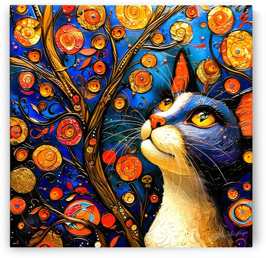 Le Chat - Cat Treat by SykArt Designs