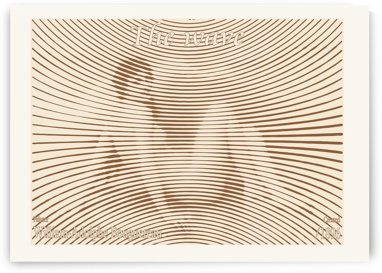 The wave – William-Adolphe Bouguereau 1896 by The Hypnotized Art