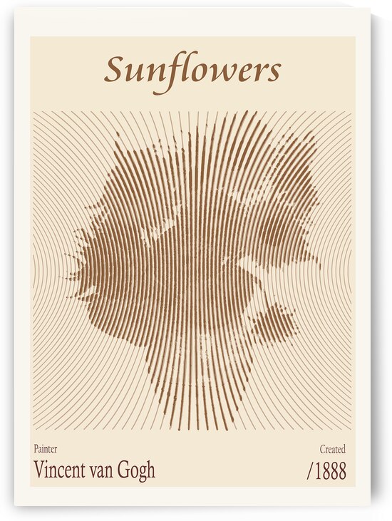 Sunflowers – Vincent van Gogh 1888 by The Hypnotized Art