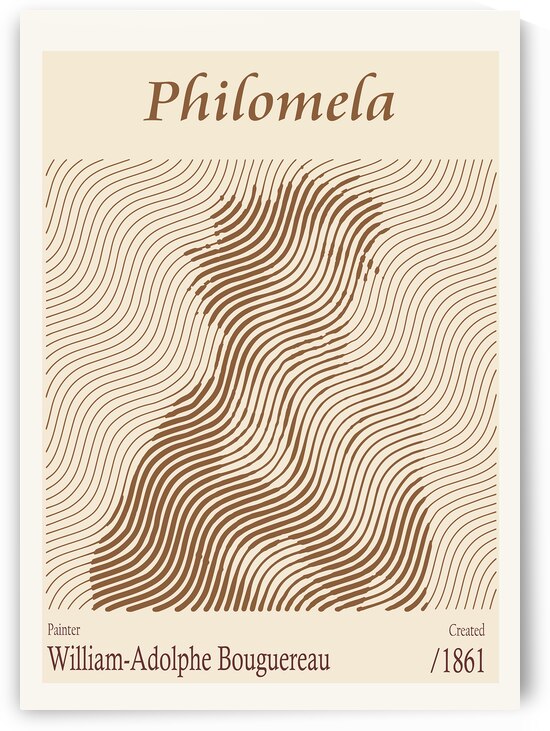 Philomela – William-Adolphe Bouguereau 1861 by The Hypnotized Art