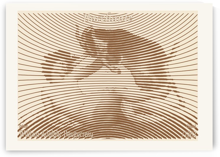 Bacchante 1862   William Adolphe Bouguereau 1825 by The Hypnotized Art