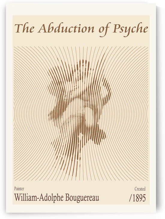 The Abduction of Psyche – William Adolphe Bougu by The Hypnotized Art