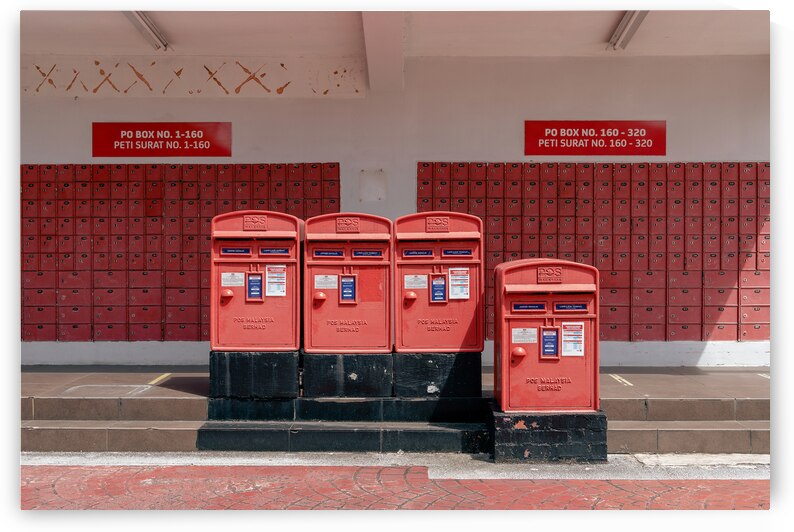 Malaysia Post Office by sanga