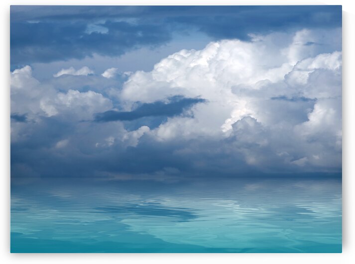 Blue Sky Reflections  by Gill Billington