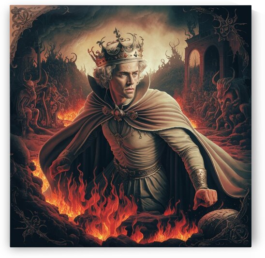 Man Escaping Hell by GHARBI TECH