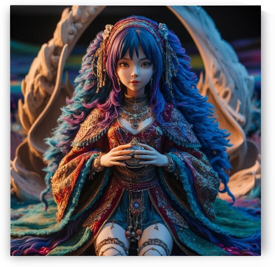 A Beautiful Bohemian Girl by GHARBI TECH