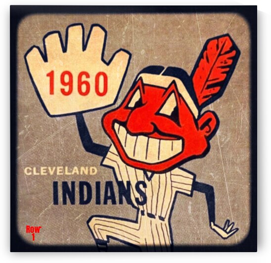 1960 Cleveland Indians Viewfinder Remix by Row One Brand