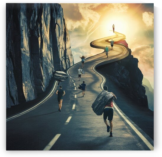 road to succes by abdellah MEGRINI