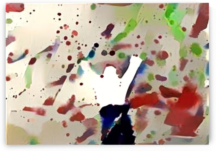 Splattered Spectrum by Luciano