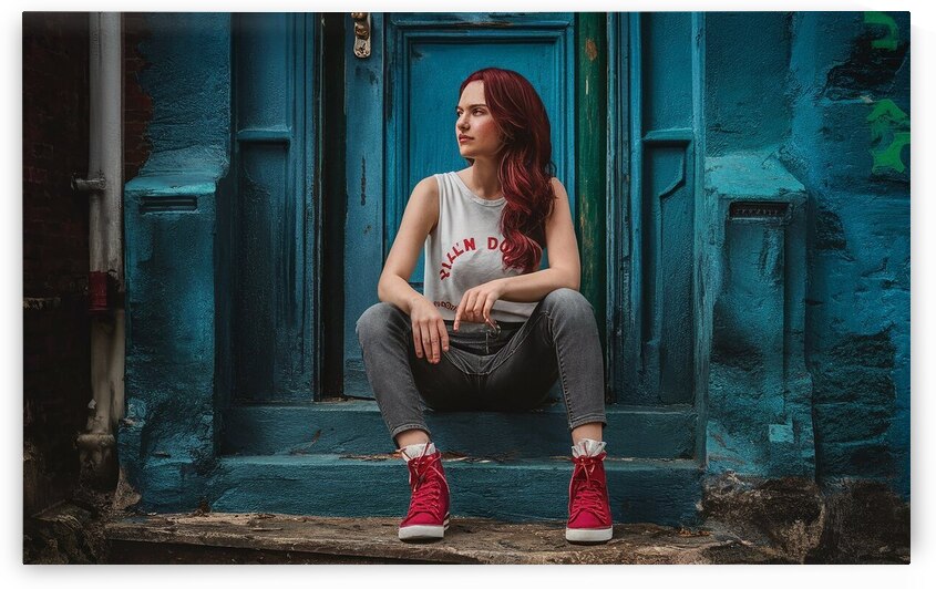 calm down 3d render photo illustration typography by Papplar