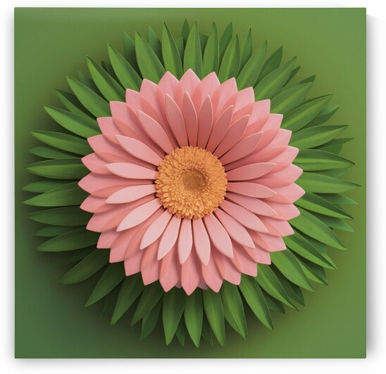 a serene peaceful and relaxing flowers 3d view ud by 9 A8do 6