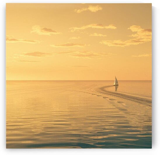 a serene and picturesque scene of a peaceful calm by 9 A8do 6