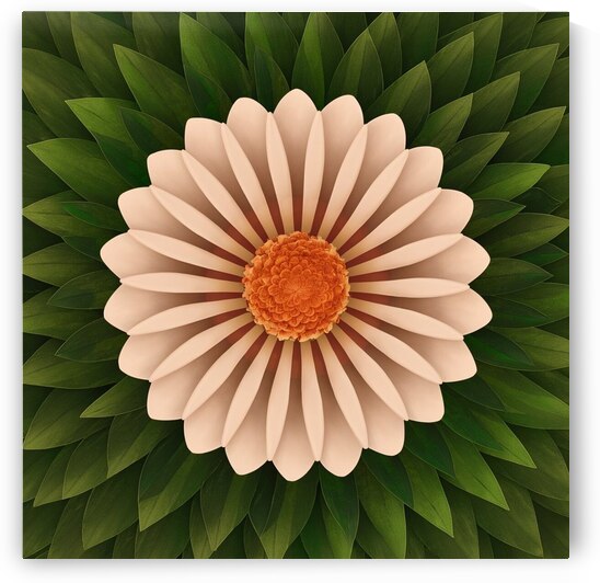 a serene peaceful and relaxing flower 3d view cnj by 9 A8do 6