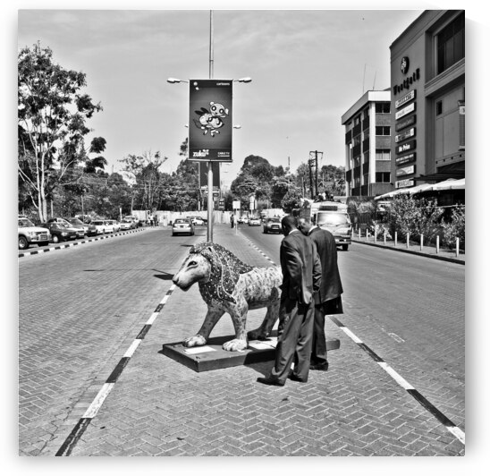 Lions in the City by Riley Fine Art Photography