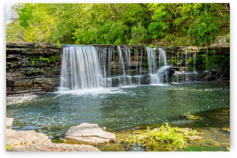 Waterfall Siloam Springs Arkansas by Jennifer White