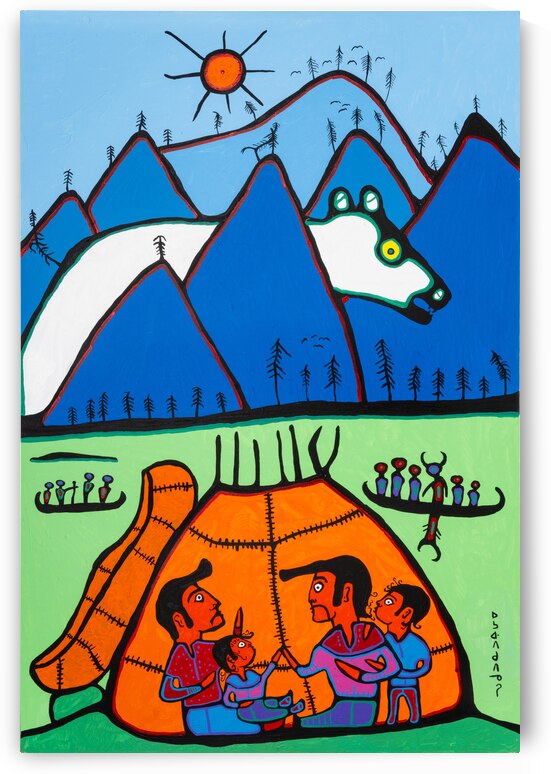 HD Acrylic &  HD Metal - Limited Edition of 5 by Official Morrisseau