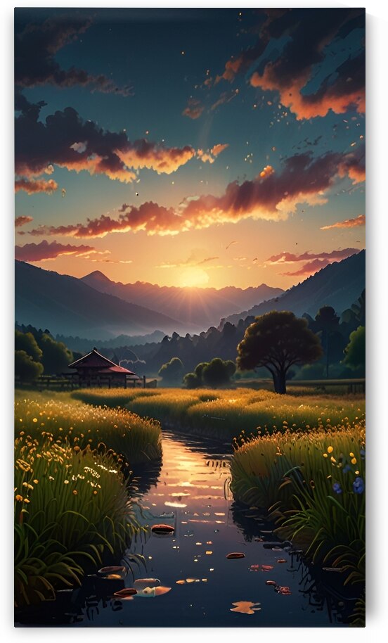 Default Imagine a breathtaking anime landscape a by almashmash