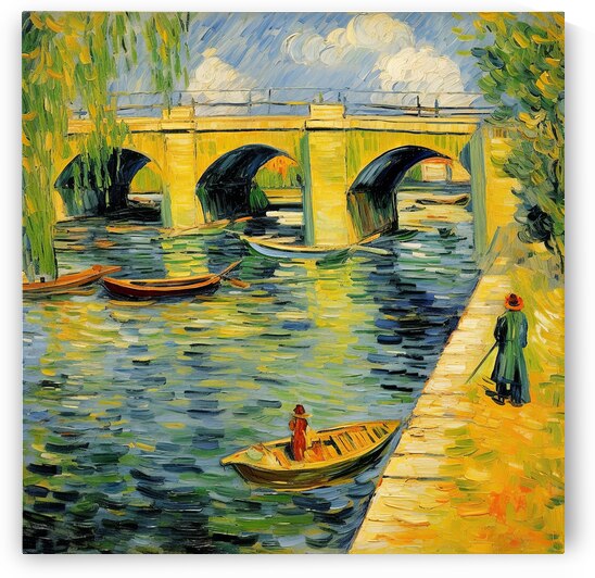 Bridge over the Seine by Abstract Rebellion