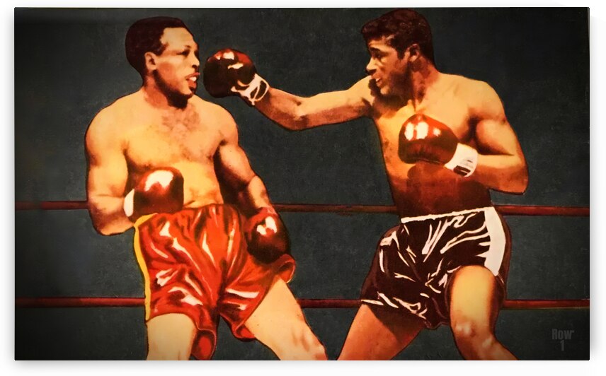 vintage boxing archie moore floyd paterson by Row One Brand